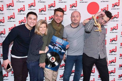 Lundi 8 Février Keen'V - C Cauet sur NRJ