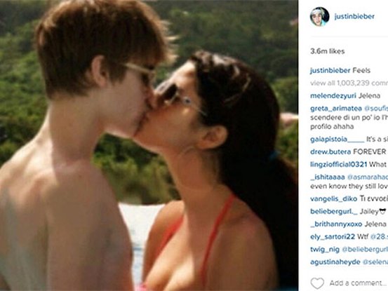 Justin Bieber et Selena Gomez