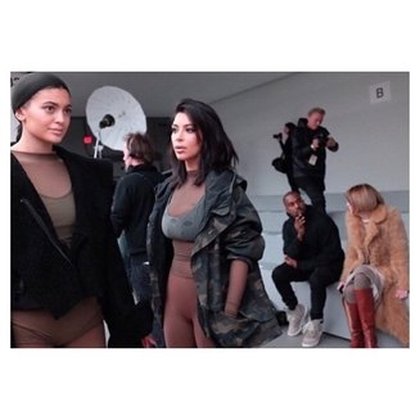 Kim Kardashian, Kanye West et Ana Wintour