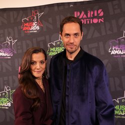 Camille Lellouche et Grand Corps Malade - Photocall NRJ Music Awards Paris Edition