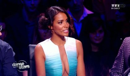 Shy'm et son décolleté ultra sexy sur Danse avec les Stars