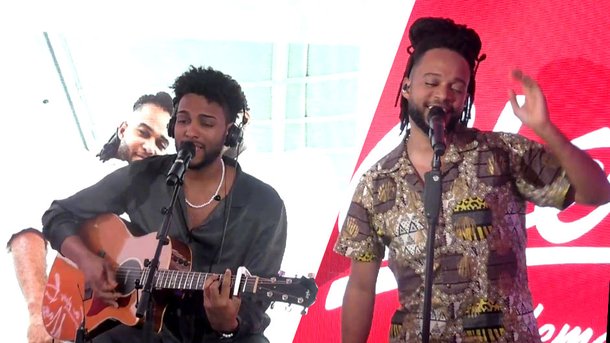CALEMA "Onde Anda" (french version) en live sur Chérie FM