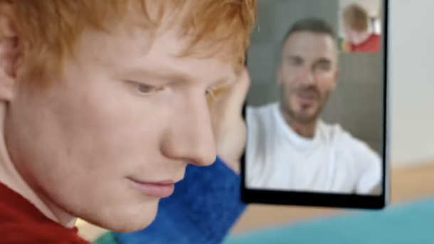 Ed Sheeran et David Beckham en concert sur TikTok pour l’Euro 2020