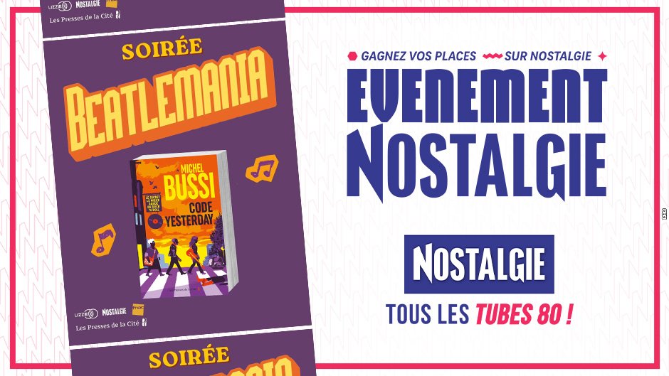 Gagnez vos places pour la soirée Beatles de Michel Bussi à Paris ! 🎶