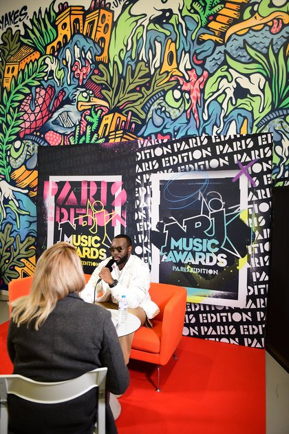 Gims - Backstage NRJ Music Awards Paris Edition