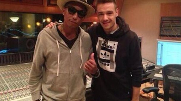 Liam Payne et Pharrell Williams en studio!