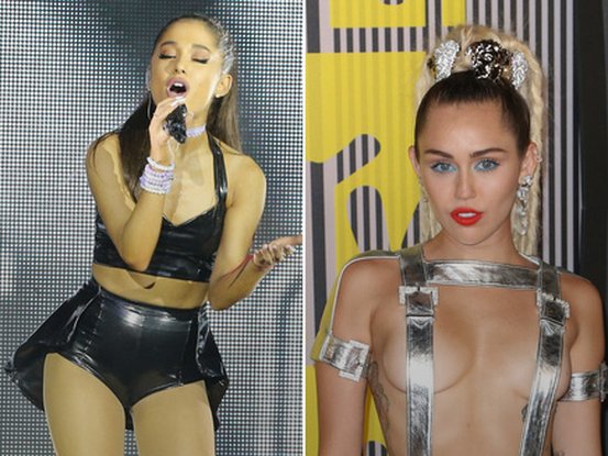 Ariana Grande et Miley Cyrus