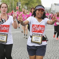 La team Fitnext/Chérie FM lors de la Parisienne