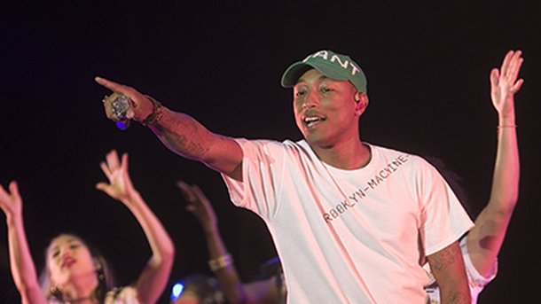 L’hommage de Pharrell Williams aux victimes de Nice