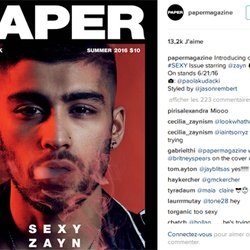 Zayn Malik pour le magazine Paper