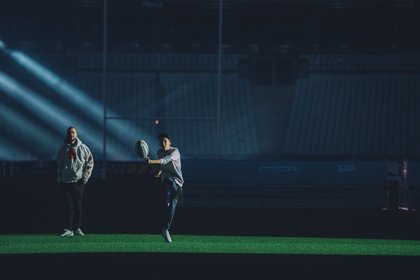 Bigflo & Oli en répétition au Stade de France (Finale TOP 14)