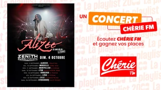 Gagnez vos places pour le concert événement de Alizée au Zénith de Paris avec CHÉRIE FM !