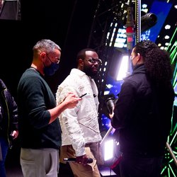 Gims - Backstage NRJ Music Awards Paris Edition