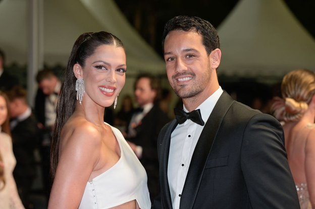 Diego El Glaoui et Iris Mittenaere sur le tapis rouge du Festival de Cannes, en mai 2023