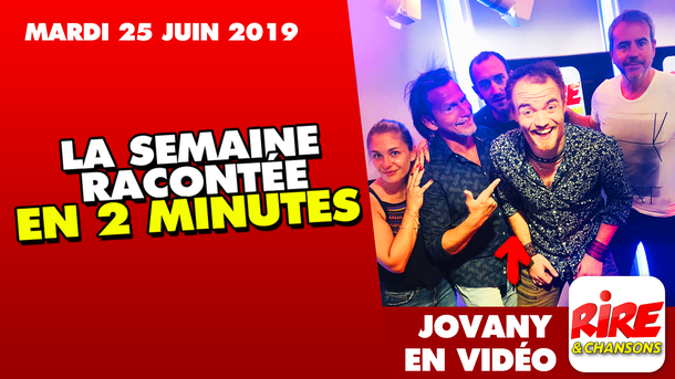 Canicule, Balkany,  et trotinettes électriques - Jovany - La semaine racontée en 2 minutes - Le top de l'actu - 25 juin 2019