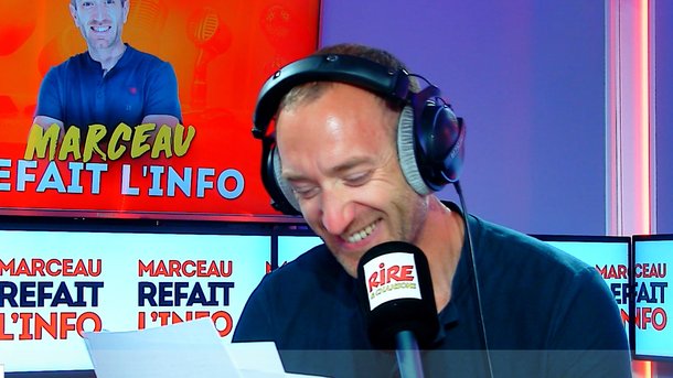 Humour - Visite de Macron à Kiev, Mc Donal’s va payer 1,25 milliards d’euros, le Larousse fête ses 170 ans - Marceau refait l'info