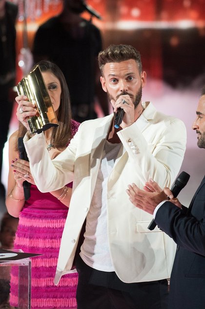 M Pokora reçoit son prix - NRJ Music Awards 2015