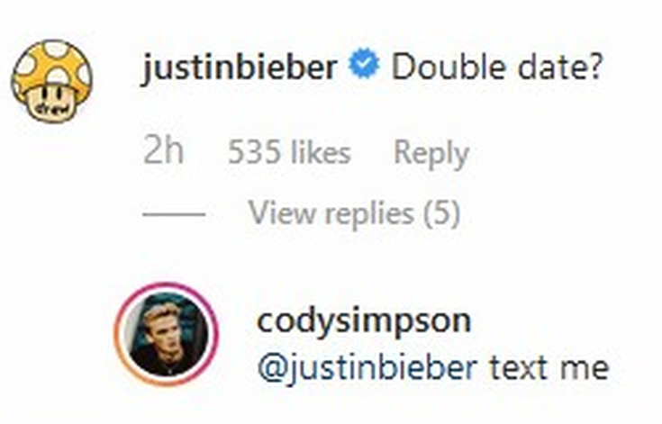Justin Bieber et Cody Simpson