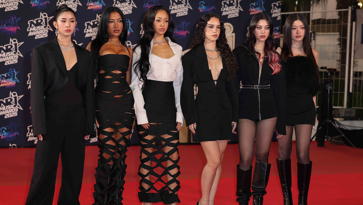 Katseye sur le tapis rouge des NRJ Music Awards 2025