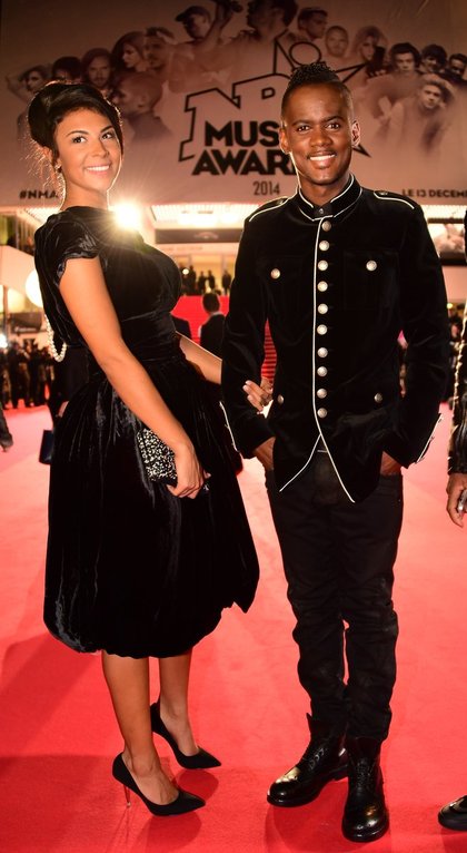 Black M et sa femme