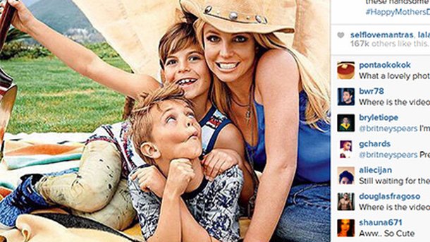 Britney Spears : une maman heureuse!