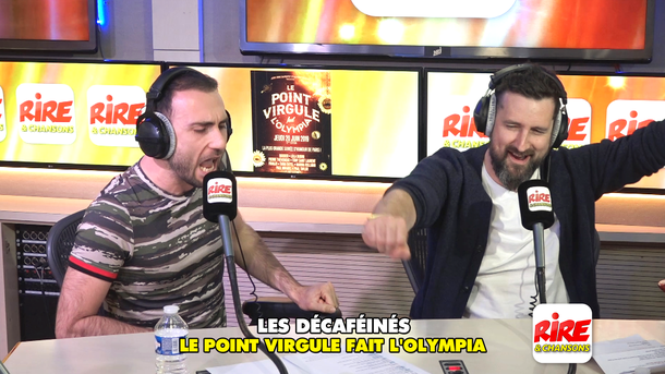 Les Décaféinés chantent les laveries - Emission 1 heure avec Le Point Virgule fait l'Olympia - humour vidéo