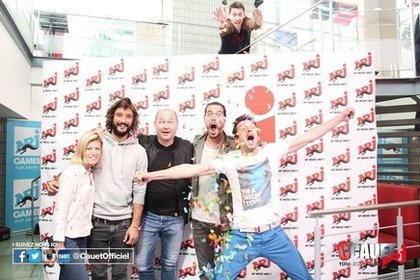 Mardi 3 Mai avec les Fréro Delavega - C Cauet sur NRJ