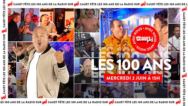 Cauet fête les 100 ans de la radio