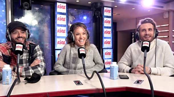 Philippe Lacheau, Elodie Fontan, Tarek Boudali et Julien Arruti vous font le pitch du film "Super-héros malgré lui" à 4 voix !
