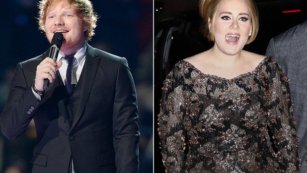 Ed Sheeran: et s’il pouvait battre Adele?