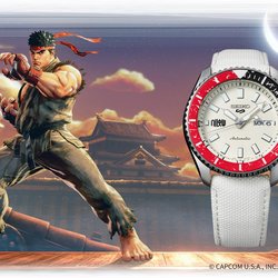 montre Seiko X Street Fighter V