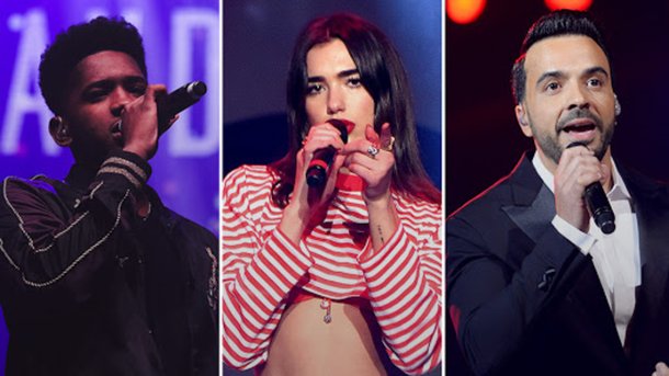 Lisandro Cuxi, Dua Lipa, Luis Fonsi,… : ils se sont fait remarquer en 2017