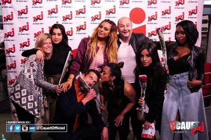 Mardi 12 Avril avec les Fifth Harmony - C Cauet sur NRJ