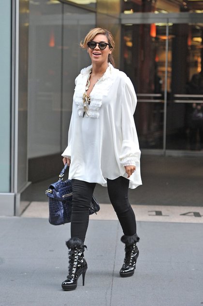 Même enceinte, Beyoncé accorde une importance particulière à son look 