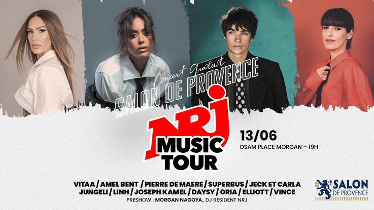 NRJ Music Tour Salon-de-Provence 2026