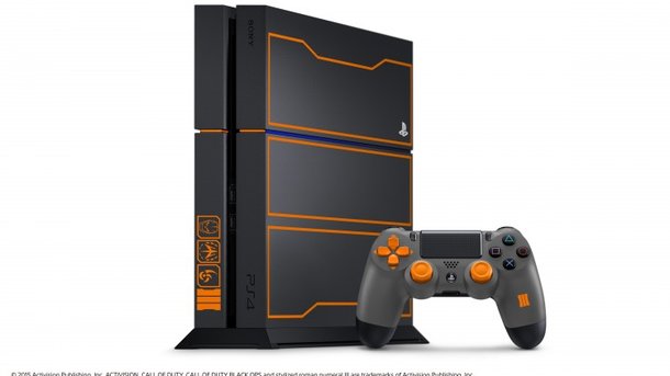 CALL OF DUTY BLACK OPS 3 : UNE PS4 AUX COULEURS DU JEU
