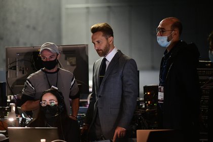 David Guetta - Backstage NRJ Music Awards Paris Edition