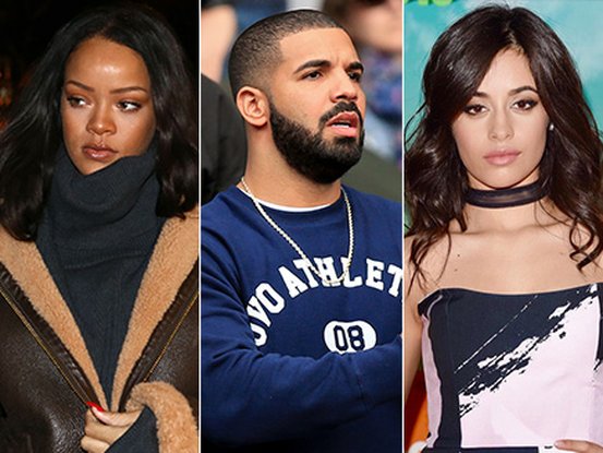 Rihanna, Drake et Camilla Cabello