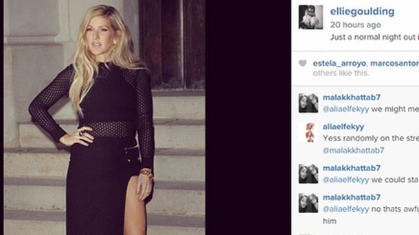 Ellie Goulding: sexy à Paris!