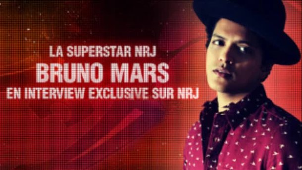 Bruno Mars en Interview sur NRJ