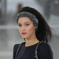 Bella Hadid au défilé Chanel