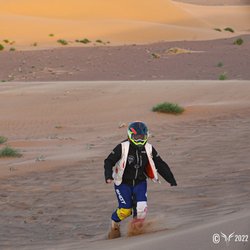 Les Gazelles en étape