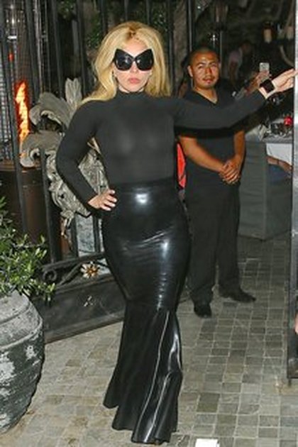 Lady Gaga @ Pump Restaurant - West Hollywood
