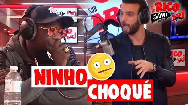 Ninho choqué par Aymeric Bonnery ! - Le Rico Show sur NRJ
