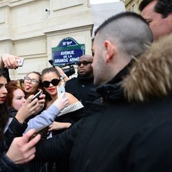 Selena Gomez à Paris chez Cauet