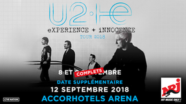 U2: la billetterie pour leur nouvelle date à Paris est ouverte!
