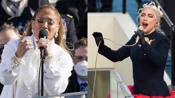 Les infos du Réveil Chérie : J Lo et Lady Gaga ont chanté hier pour l’investiture de Joe Biden !