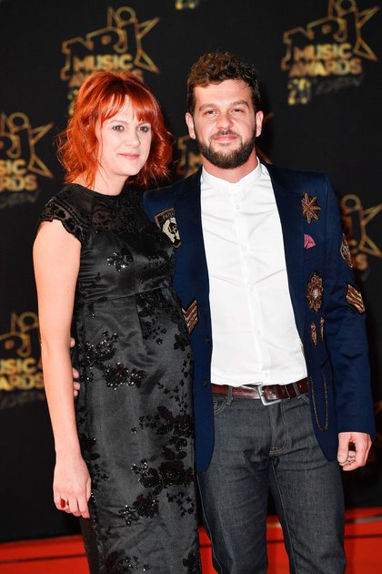 Claudio Capéo et sa femme - NRJ Music Awards 20th Edition