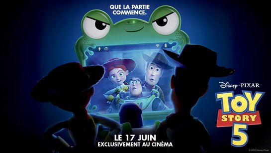 🎬 Toy Story 5 : gagnez vos places de cinéma et vos cadeaux exclusifs avec Chérie FM !