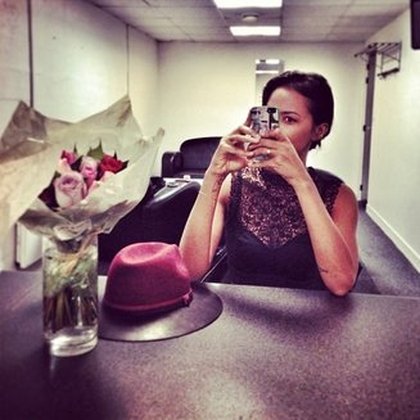 Shy'm: Retrouvailles. #loge #dals #dals4 #cestreparti #acesoir